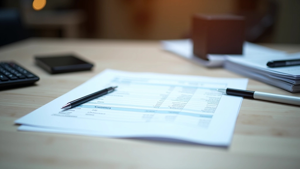 Finansinės ataskaitos dokumento lapo su žymėtais svarbiausiais skyriais